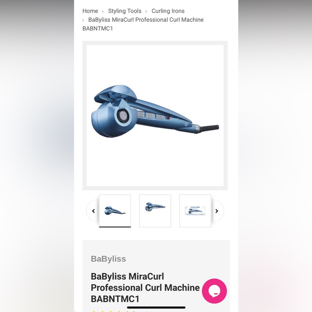BaByliss MiraCurl Professional Curl Machine